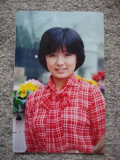 Amazon.co.jp: 榊原郁恵 カラーブロマイド 縦13 8cm 横8 8cm